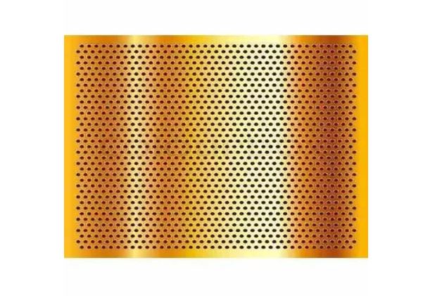 Perforated Brass Wire Mesh
