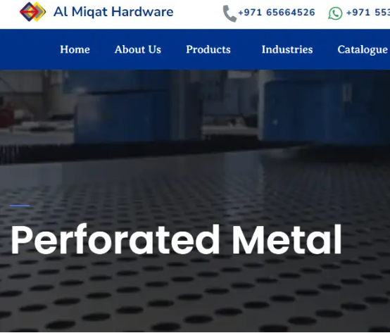 saudi arabia perforated sheet manufacturer and supplier Al Miqat Hardware