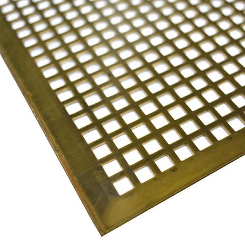 Perforated Brass Sheet