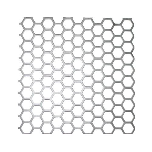 Hexagonal Aluminum Perforated Sheet