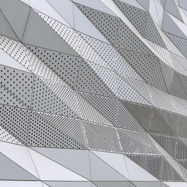 Perforated Aluminum Façade