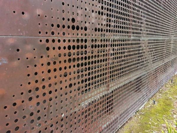Perforated and Embossed Wall Panels