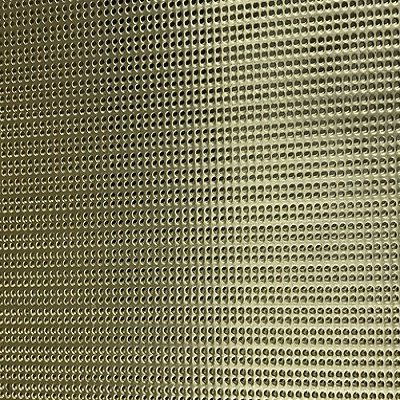 Staggered holes Brass Perforated Sheet