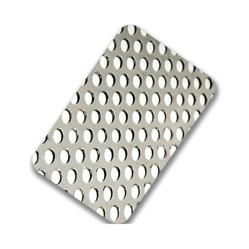 Stainless Steel 8mm Perforated Sheet