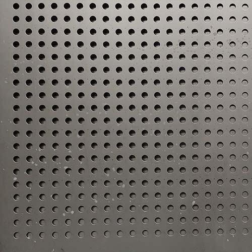 15-hole, 15-pitch straight-line perforated plate