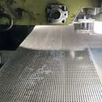 3. CNC Milling – Perforated Holes