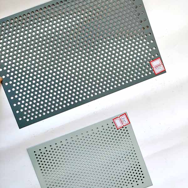 Perforated Plate with Round Holes