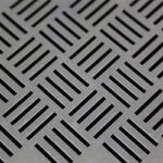 Rectangular Hole Perforated Plate – Close-Up