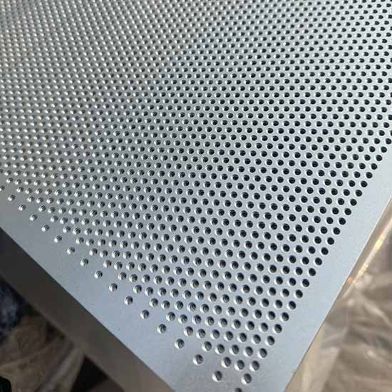 Round Hole Perforated Metal